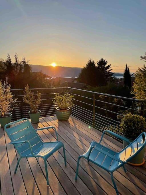 Maison De Vacances 220M2 Vue Lac Et Chateau เมนตง-ซองต์-แบร์นา ภายนอก รูปภาพ