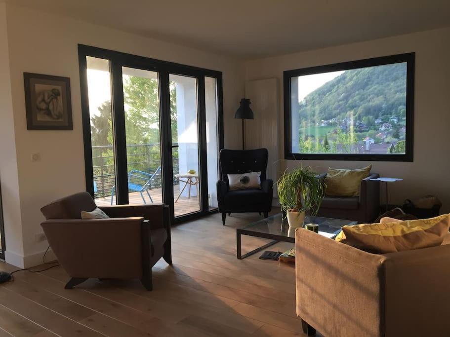 Maison De Vacances 220M2 Vue Lac Et Chateau เมนตง-ซองต์-แบร์นา ภายนอก รูปภาพ