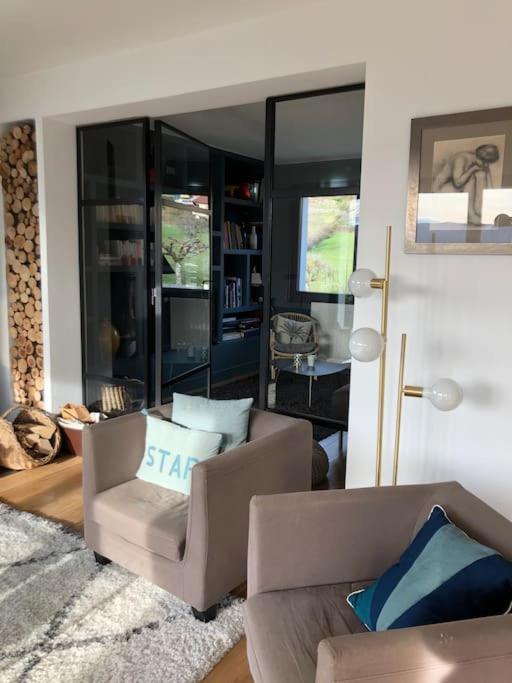 Maison De Vacances 220M2 Vue Lac Et Chateau เมนตง-ซองต์-แบร์นา ภายนอก รูปภาพ